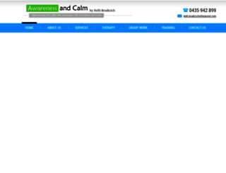 awarenessandcalm.com.au screenshot