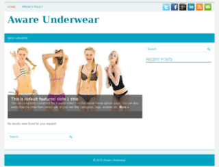 awareunderwear.com screenshot