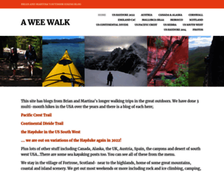 aweewalk.wordpress.com screenshot