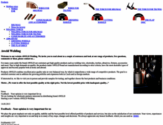 aweld-welding.com screenshot