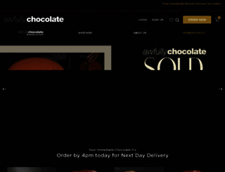 awfullychocolate.com screenshot