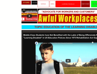 awfulworkplaces.com screenshot