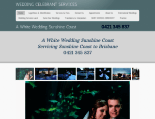 awhitewedding.webs.com screenshot