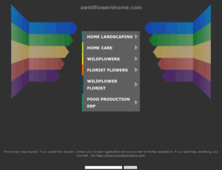 awildflowershome.com screenshot
