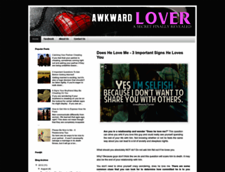 awkwardlover.blogspot.com screenshot