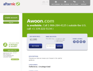 awoon.com screenshot