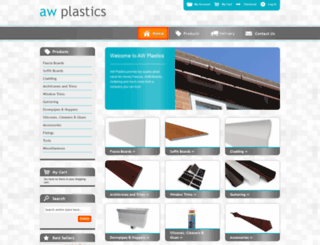 awplastics.co.uk screenshot