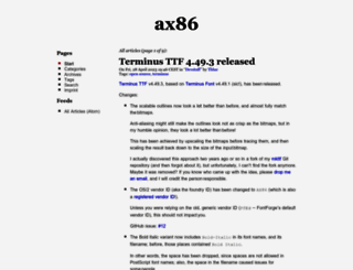 ax86.net screenshot