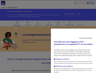 axabanque.fr screenshot