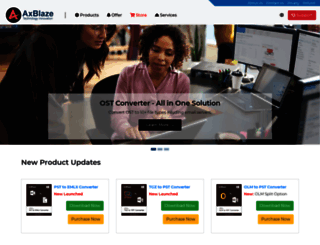axblaze.com screenshot