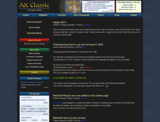axclassic.com screenshot