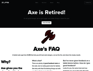 axeapp.com screenshot