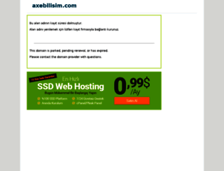 axebilisim.com screenshot