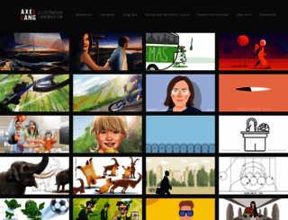 axel-lang.com screenshot