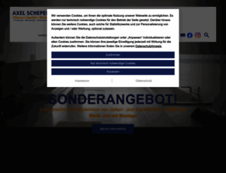axel-schepers.de screenshot