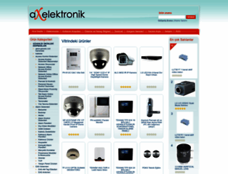 axelektronik.com.tr screenshot