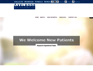 axelrodeorthodontics.com screenshot