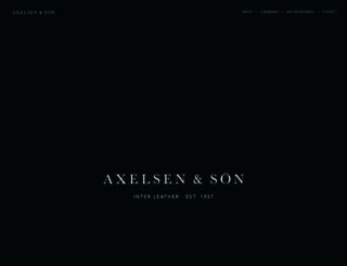 axelsenson.com screenshot