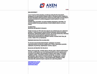 axen.com.pl screenshot