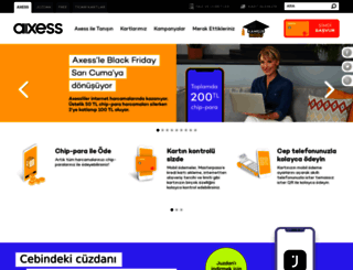 axess.com.tr screenshot