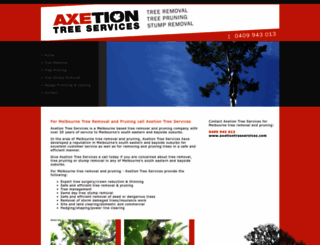 axetiontreeservices.com screenshot