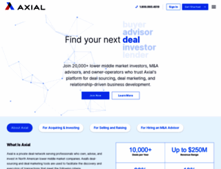 axial.com screenshot