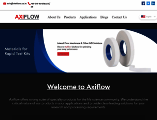 axiflow.co.in screenshot