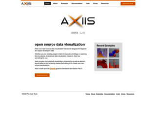 axiis.org screenshot