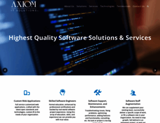 axiom4.com screenshot