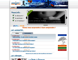 axiomcafe.fr screenshot