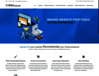 axiominfosoft.com screenshot