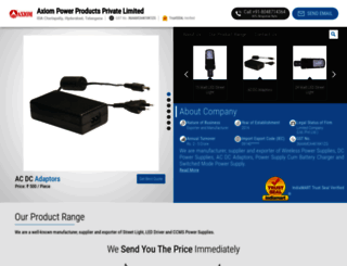 axiompowerproduct.com screenshot