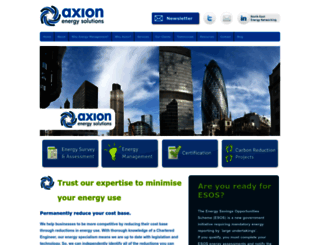 axionenergysolutions.co.uk screenshot