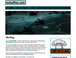 axisallies.com screenshot