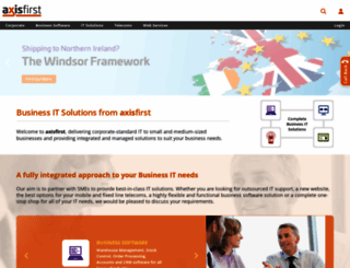 axisfirst.co.uk screenshot