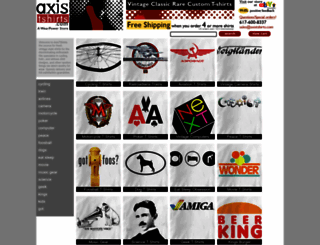 axistshirts.com screenshot
