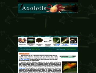 axolotl.org screenshot