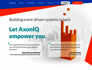axonframework.org screenshot