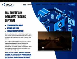 axonsoftware.com screenshot