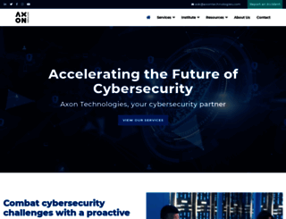 axontechnologies.com screenshot