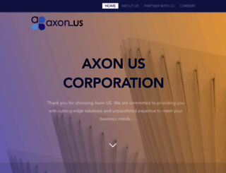 axonuscorp.com screenshot