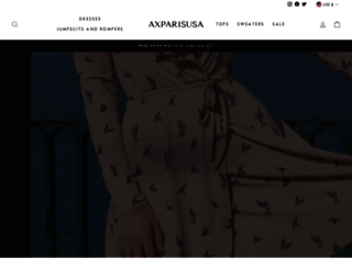 axparisusa.com screenshot