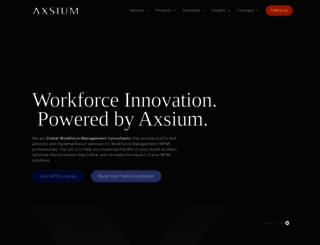 axsiumgroup.com screenshot