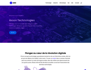 axson-technologies.com screenshot