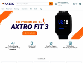 axtrosports.com screenshot