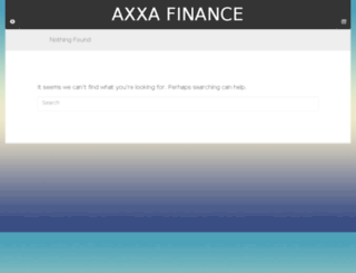 axxafinance.com screenshot