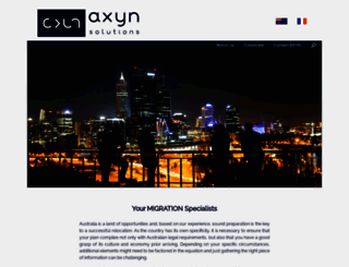 axyn.com.au screenshot
