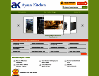 ayaankitchen.in screenshot