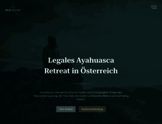 ayahuasca.at screenshot