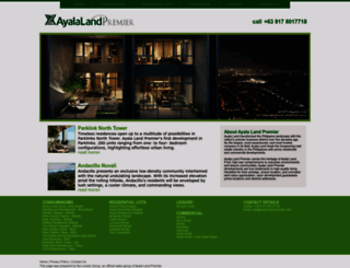 ayala-land-premier.com screenshot